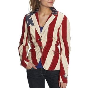 Blazer Tommy Hilfiger American Flag Small S Jacket